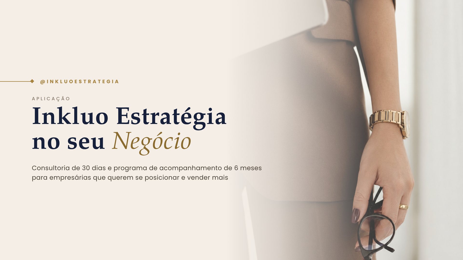 Inkluo Estratégia no seu Negócio — consultoria de 30 dias e programa de 6 meses